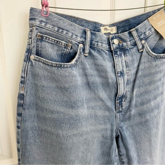 Madewell Low-Rise Baggy Straight Jean Size 32 - Picture 7 of 16